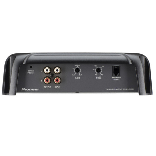 Used Pioneer GM-DX871 Class D 1600W RMS Digital Mono Amplifier w/ Wired Bass Remote