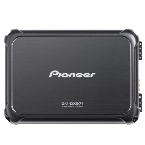Used Pioneer GM-DX971 Class-D 2400W Max Power Mono Amplifier with Wired Bass Remote