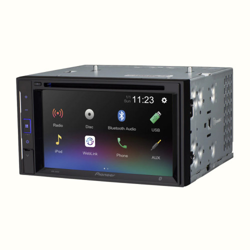 Used Pioneer AVH-241EX 6.2" Double-DIN CD/DVD Receiver with Built-in Bluetooth
