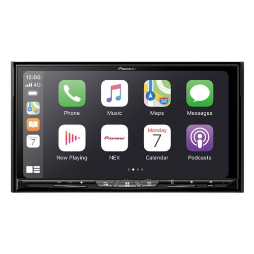 Used Pioneer AVIC-W8600NEX 7" 2-DIN Car Stereo Navigation Receiver w/ CD/DVD Player