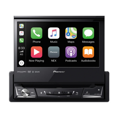 Used Pioneer AVH-3500NEX 6.8" 1-DIN Multimedia DVD Receiver with Bluetooth