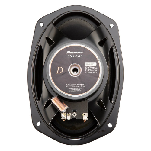 Used Pioneer TS-D69C 6"x9" 330W Max Power 2-Way Component Speaker System