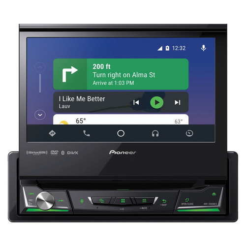 Open Box Pioneer AVH-3500NEX 6.8" 1-DIN Multimedia DVD Receiver with Bluetooth