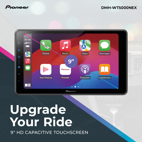 Open Box Pioneer DMH-WT5000NEX 9" Single-DIN Digital Multimedia w/ Built-In Wifi
