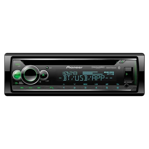 New, Open Box Pioneer DEH-S6220BS CD - Built-in Bluetooth, Color Customization