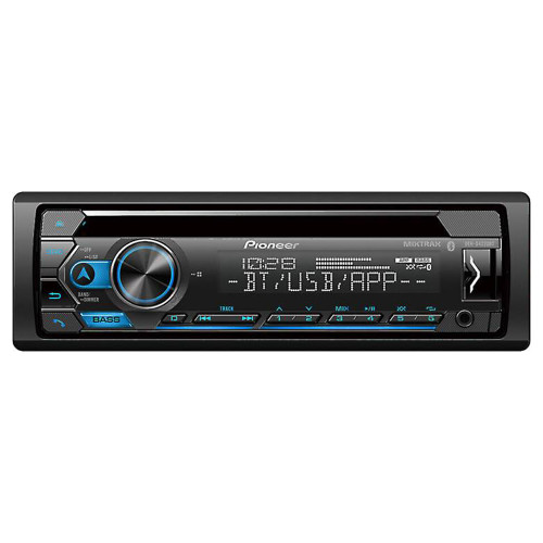 New, Open Box Pioneer DEH-S4220BT Single DIN CD Audio - Bluetooth, 13-Band Equalizer