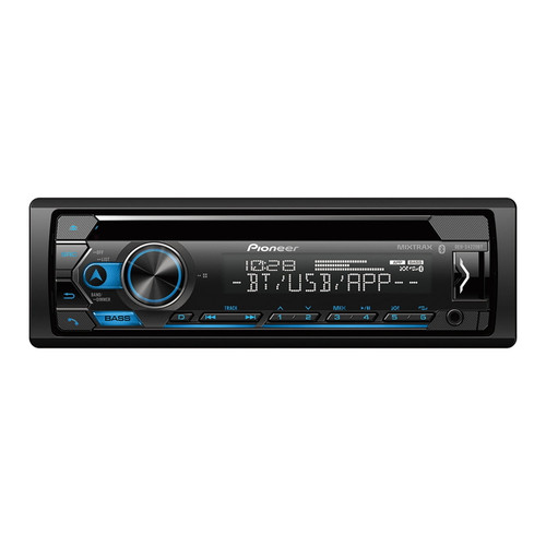 New, Open Box Pioneer DEH-S4220BT Single DIN CD Audio - Bluetooth, 13-Band Equalizer