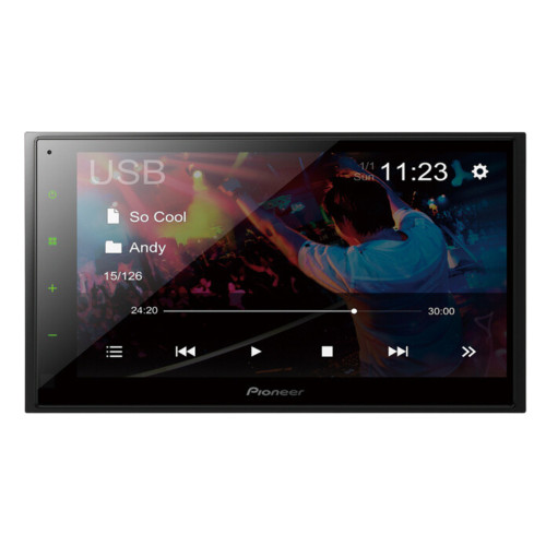 New, Open Box Pioneer DMH-342EX 6.8" Multimedia (Does Not Play Disc), Amazon Alexa