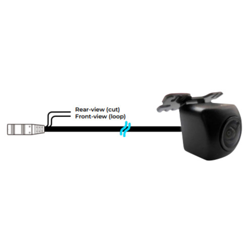 New, Open Box Pioneer ND-BC010 Universal Rear-View Camera, 472,384 Pixels (968x488) Resolution