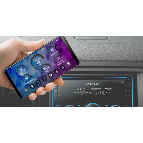 New, Open Box Pioneer FH-S520BT Double-DIN CD Audio with Built-in Bluetooth