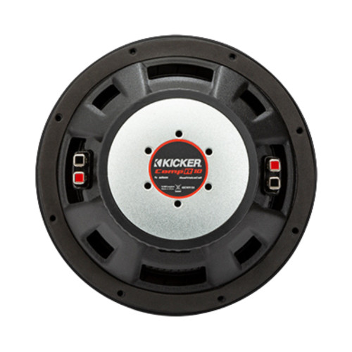 Kicker 48CWR104 CompR 10" 400W RMS Dual 4-Ohm Voice Coils Component Subwoofer