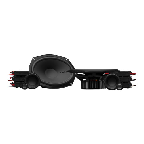 Used Rockford Fosgate P3V2-69 Punch P3 6"x9" 3-Way 75W RMS Component Speaker System