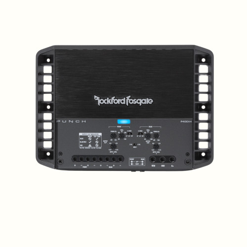 Used Rockford Fosgate P400X4 Punch 400 Watt Class A/B 2-Ohm 4-Channel Amplifier