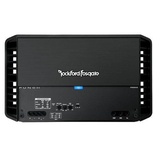Used Rockford Fosgate P500X2 Punch 500 Watts Class A/B 2-Channel Car Amplifier