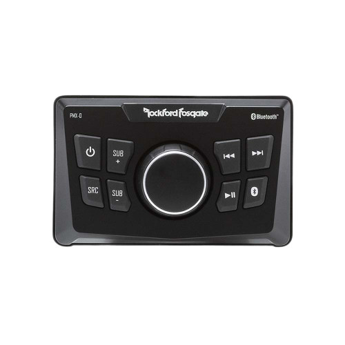 Used Rockford Fosgate PMX-0 IPX6-Rated Marine Digital Media Receiver with Bluetooth