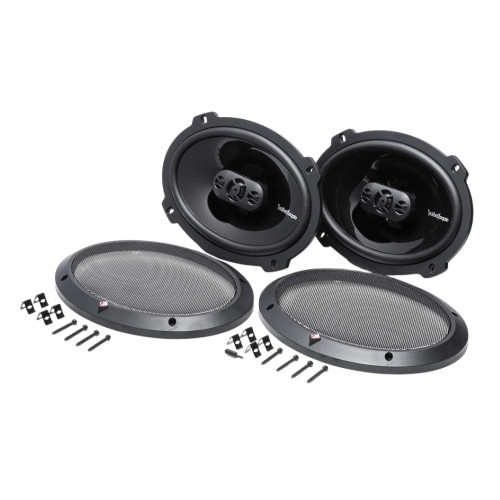 Used Rockford Fosgate P1694 Punch series 4 Way 6x9 Inch Full Range Car Speakers
