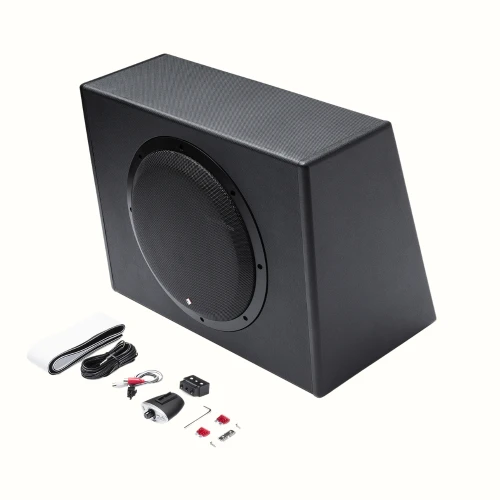 Used Rockford Fosgate P300-12 12" Amplified Sub Enclosure - Variable Bass Boost