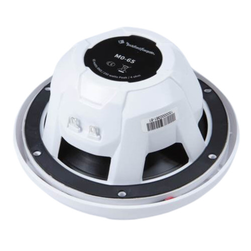 Used Rockford Fosgate M0-65 M0 Series 6.5" 2 Way 250W Marine Grade Speakers (White)