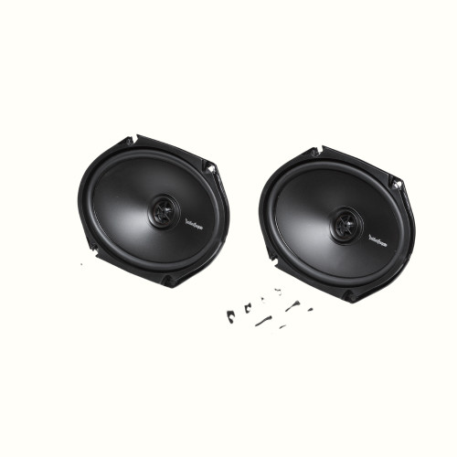 Open Box Rockford Fosgate Prime R168X2 Prime 6"x8" 55 Watts RMS 2-Way Full-Range Speaker