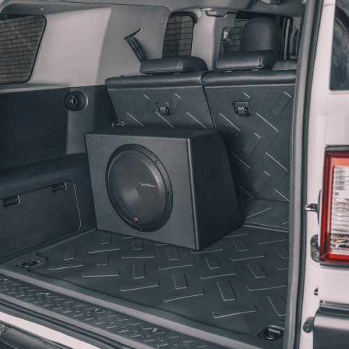 New, Open Box Rockford Fosgate P300-12 12" Amplified Subwoofer Enclosure