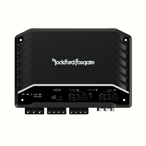 New, Open Box Rockford Fosgate R2-300X4 Prime 300 Watts 4-Channel Class-D Car Amplifier