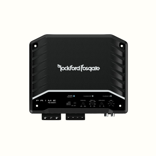 New, Open Box Rockford Fosgate R2-500X1 Prime Series 500 Watt Class-D Car Mono Amplifier