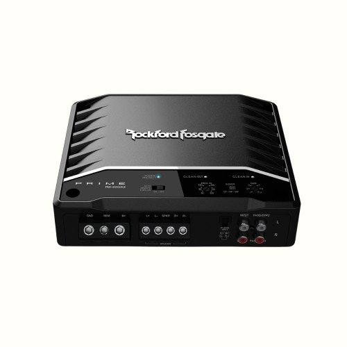 New, Open Box Rockford Fosgate R2-200X2 Prime 200 Watts Class-D 2-Channel Car Amplifier