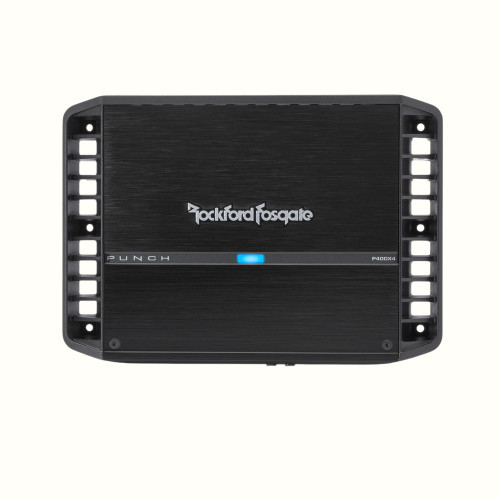 New, Open Box Rockford Fosgate P400X4 Punch 400 Watt Class A/B 2-Ohm 4-Channel Amplifier