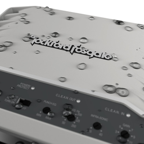 New, Open Box Rockford Fosgate M2-300X4 300 Watt 4-Channel Element Ready Amplifier