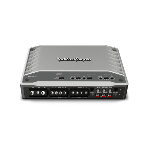New, Open Box Rockford Fosgate M2-300X4 300 Watt 4-Channel Element Ready Amplifier