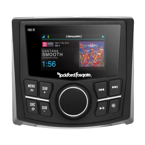 New, Open Box Rockford Fosgate PMX-1R Marine Full Function Wired Remote For PMX Receivers