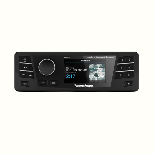 New, Open Box Rockford Fosgate PMX-HD9813 Digital Media Receiver for 1998-2013 Harley-Davidson