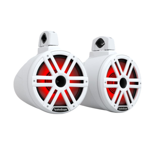 New, Open Box Rockford Fosgate M2WL-10H M2 10" Color Optix 2-Way Horn Loaded Tower Speakers