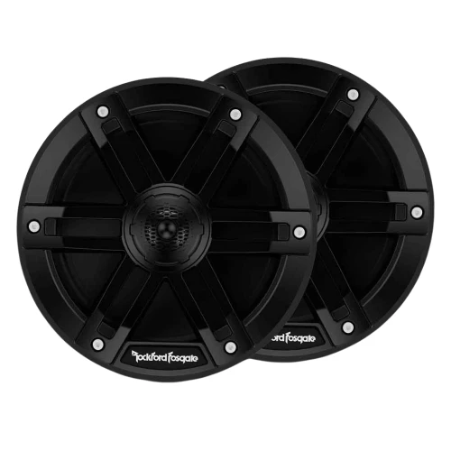 New, Open Box Rockford Fosgate M0-65B Marine Grade 2 Way 6.5 Inch Full Range 250W Speakers