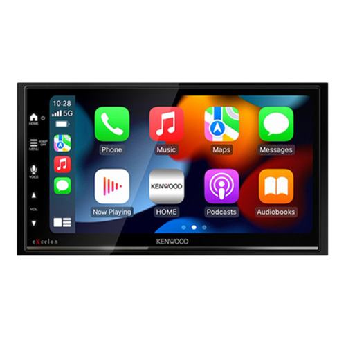 Open Box Kenwood DMX809S 6.8" Multimedia w/ Apple CarPlay & Android Auto