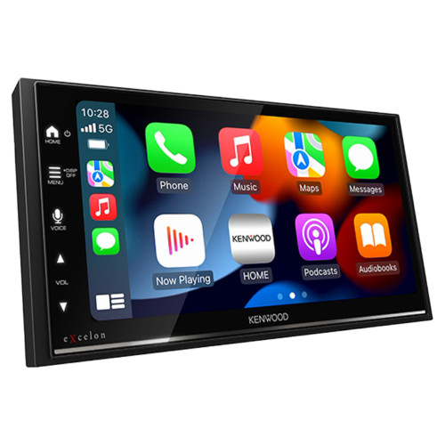 Open Box Kenwood DMX809S 6.8" Multimedia w/ Apple CarPlay & Android Auto