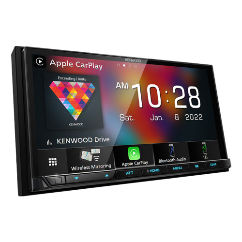 Open Box Kenwood DMX9708S 6.95" Digital Multimedia w/ Apple CarPlay/Android Auto