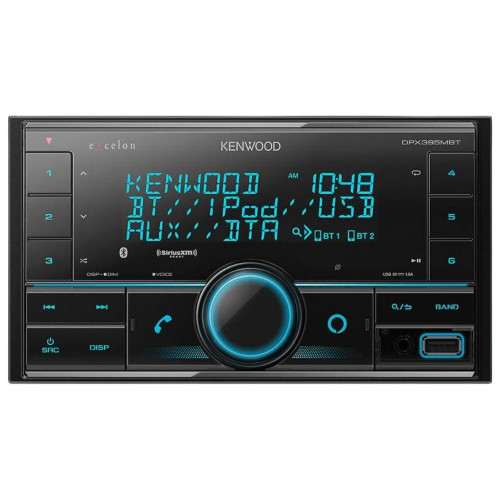 Open Box Kenwood DPX395MBT Digital Media (Does Not Play Discs) with Amazon Alexa