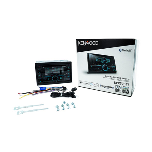 Open Box Kenwood DPX505BT 2-DIN CD Receiver w/ Built-in Bluetooth & Alexa voice control