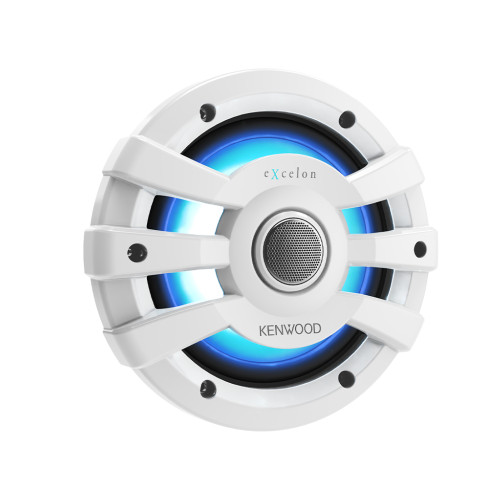 Open Box Kenwood eXcelon XM65WL 6.5" 75W RMS 4 Ohm IPX6 2-Way Coaxial Speakers (White)