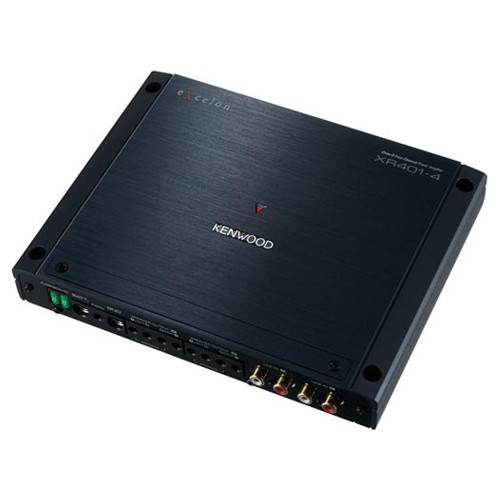 Open Box Kenwood Excelon XR401-4 Reference Series Class D 4 Channel Power Amplifier
