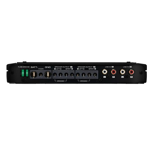 Open Box Kenwood Excelon XR401-4 Reference Series Class D 4 Channel Power Amplifier