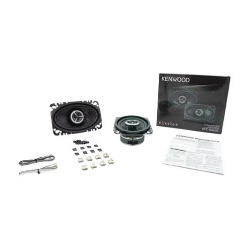 Open Box Kenwood eXcelon KFC-X463C Car Audio & Video Speakers 100W Custom Fit 4"x6" 2-Way