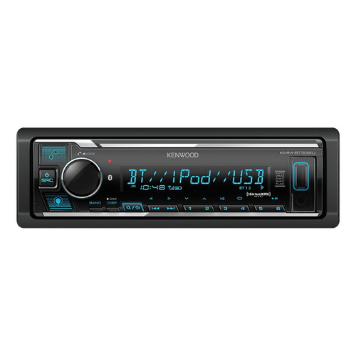 Open Box Kenwood KMM-BT332U Digital Media (Does Not Play Discs) w/ Amazon Alexa