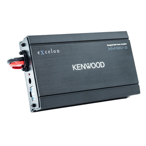 Open Box Kenwood Excelon XM160-2-98 2-Channel Power Amplifier for 98-13 Harley-Davidson