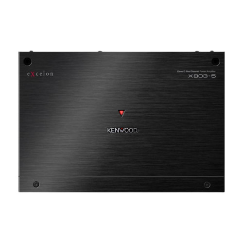 Open Box Kenwood eXcelon X803-5 Class D 1600 Watts 5-Channel Power Amplifier