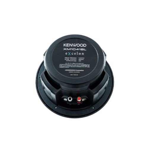 Open Box Kenwood Excelon XM1041BL 10" 1300W Motorsports Subwoofer w/ Illumination (Black)