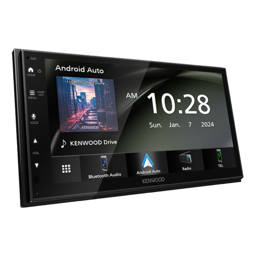 Open Box Kenwood DMX40S 6.8" 2-DIN Multimedia w/ Apple CarPlay & Android Auto