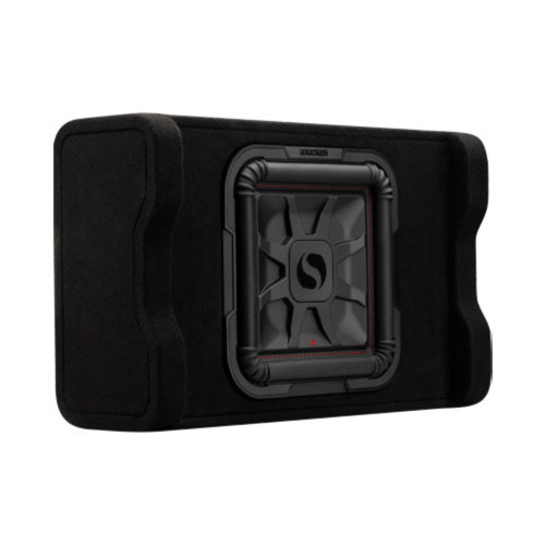 Open Box Kicker 53PL7TDF12 600 Watts RMS Powered Down-Firing 12" Subwoofer Enclosure