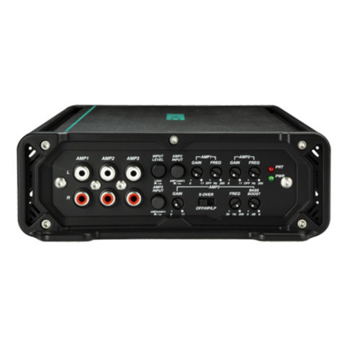 New, Open Box Kicker KMA Series 48KMA6006 6 Channel Class A/B 50 Watts RMS Marine Amplifier